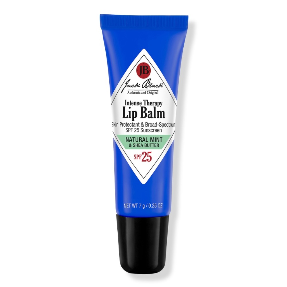 $7❤️‍🔥 LAST 1! Jack Black Intense Therapy Lip Balm SPF25 MINT SHEA BUTTER 🍃👄 NEW